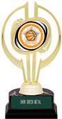 Gold Hurricane 7" All-Star Basketball Trophy