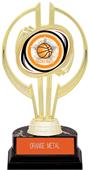Gold Hurricane 7" All-Star Basketball Trophy