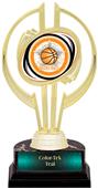 Gold Hurricane 7" All-Star Basketball Trophy