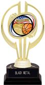 Gold Hurricane 7" Americana Basketball Trophy Gold Hurricane 7" Americana Basketball Trophy