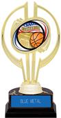 Gold Hurricane 7" Americana Basketball Trophy Gold Hurricane 7" Americana Basketball Trophy