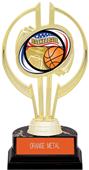 Gold Hurricane 7" Americana Basketball Trophy Gold Hurricane 7" Americana Basketball Trophy