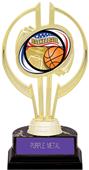 Gold Hurricane 7" Americana Basketball Trophy Gold Hurricane 7" Americana Basketball Trophy