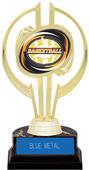 Gold Hurricane 7" Classic Basketball Trophy Gold Hurricane 7" Classic Basketball Trophy
