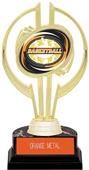 Gold Hurricane 7" Classic Basketball Trophy Gold Hurricane 7" Classic Basketball Trophy