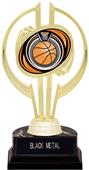 Gold Hurricane 7" Eclipse Basketball Trophy Gold Hurricane 7" Eclipse Basketball Trophy