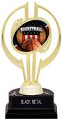 Gold Hurricane 7" Patriot Basketball Trophy Gold Hurricane 7" Patriot Basketball Trophy