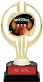 Gold Hurricane 7" Patriot Basketball Trophy Gold Hurricane 7" Patriot Basketball Trophy