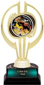 Gold Hurricane 7" P.R. Female Basketball Trophy Gold Hurricane 7" P.R. Female Basketball Trophy