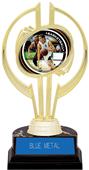 Gold Hurricane 7" P.R. Male Basketball Trophy Gold Hurricane 7" P.R. Male Basketball Trophy