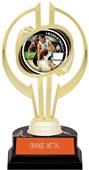 Gold Hurricane 7" P.R. Male Basketball Trophy Gold Hurricane 7" P.R. Male Basketball Trophy