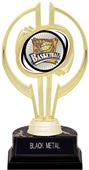 Gold Hurricane 7" Xtreme Basketball Trophy Gold Hurricane 7" Xtreme Basketball Trophy