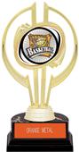Gold Hurricane 7" Xtreme Basketball Trophy Gold Hurricane 7" Xtreme Basketball Trophy