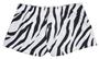 Boxercraft Womens Zebra Flannel Bitty Boxer Shorts