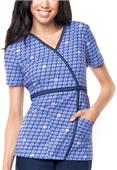 Dickies Womens Jr. Fit Mock Wrap Scrub Top