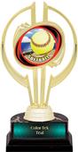 Hasty Awards Gold Hurricane 7" HD Softball Trophy