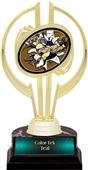 Awards Gold Hurricane 7" Bust-Out Football Trophy Awards Gold Hurricane 7" Bust-Out Football Trophy
