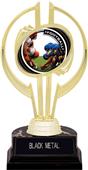 Awards Gold Hurricane 7" P.R.1 Football Trophy