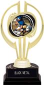 Awards Gold Hurricane 7" P.R.2 Football Trophy Awards Gold Hurricane 7" P.R.2 Football Trophy