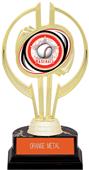 Awards Gold Hurricane 7" All-Star Baseball Trophy