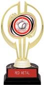Awards Gold Hurricane 7" All-Star Baseball Trophy