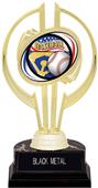 Awards Gold Hurricane 7" Americana Baseball Trophy