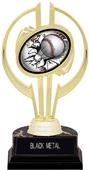 Awards Gold Hurricane 7" Bust-Out Baseball Trophy Awards Gold Hurricane 7" Bust-Out Baseball Trophy