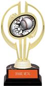 Awards Gold Hurricane 7" Bust-Out Baseball Trophy