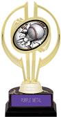 Awards Gold Hurricane 7" Bust-Out Baseball Trophy Awards Gold Hurricane 7" Bust-Out Baseball Trophy