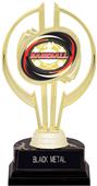 Awards Gold Hurricane 7" Classic Baseball Trophy
