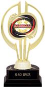 Awards Gold Hurricane 7" Classic Baseball Trophy