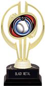 Awards Gold Hurricane 7" Eclipse Baseball Trophy