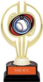 Awards Gold Hurricane 7" Eclipse Baseball Trophy