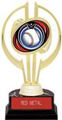 Awards Gold Hurricane 7" Eclipse Baseball Trophy