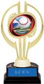 Hasty Awards Gold Hurricane 7" HD Baseball Trophy Hasty Awards Gold Hurricane 7" HD Baseball Trophy