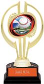 Hasty Awards Gold Hurricane 7" HD Baseball Trophy