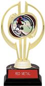 Awards Gold Hurricane 7" P.R.1 Baseball Trophy