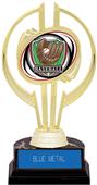 Awards Gold Hurricane 7" Shield Baseball Trophy
