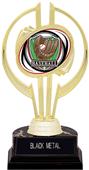 Awards Gold Hurricane 7" Shield Baseball Trophy