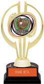 Awards Gold Hurricane 7" Shield Baseball Trophy