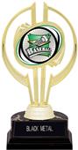 Awards Gold Hurricane 7" Xtreme Baseball Trophy