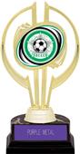 Awards Gold Hurricane 7" All-Star Soccer Trophy