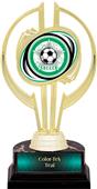 Awards Gold Hurricane 7" All-Star Soccer Trophy