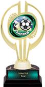 Hasty Awards Gold Hurricane 7" HD Soccer Trophy Hasty Awards Gold Hurricane 7" HD Soccer Trophy