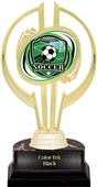 Awards Gold Hurricane 7" Shield Soccer Trophy