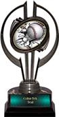 Black Hurricane 7" Bust-Out Baseball Trophy Black Hurricane 7" Bust-Out Baseball Trophy