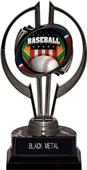 Black Hurricane 7" Patriot Baseball Trophy
