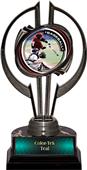Black Hurricane 7" P.R.1 Baseball Trophy