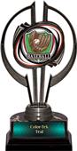 Black Hurricane 7" Shield Baseball Trophy Black Hurricane 7" Shield Baseball Trophy