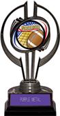 Black Hurricane 7" Americana Football Trophy Black Hurricane 7" Americana Football Trophy